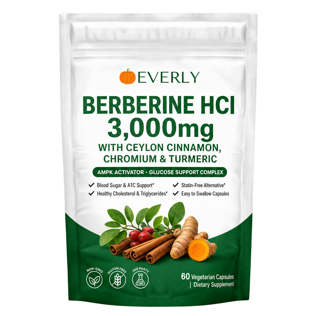 Everly® Berberine HCl 3,000mg