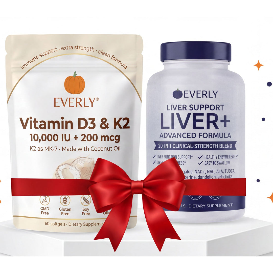 D3 & K2 + Liver Advanced - 1 Month Supply